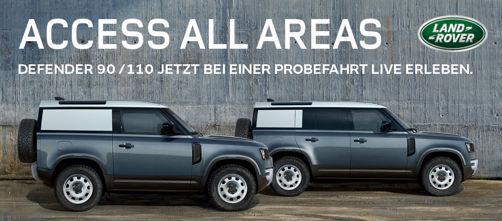 Defender Probefahrt - Land Rover